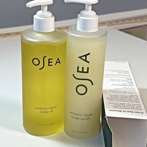NEW Osea Moisture Duo Undaria Algae 8 oz Body Wash and 9.6 oz Body Oil Set NEW